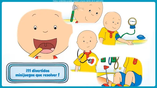 La consulta de Caillou | juego | XWorld