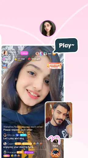 Baat Live - Video & Voice Room | Games | XWorld