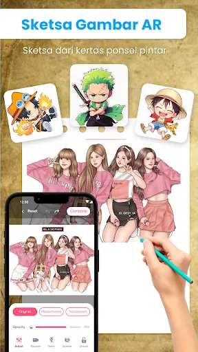 Anime AR Draw: How to Draw | Permainan | XWorld