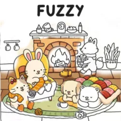 XWorld | Fuzzy Hygge Coloring Book