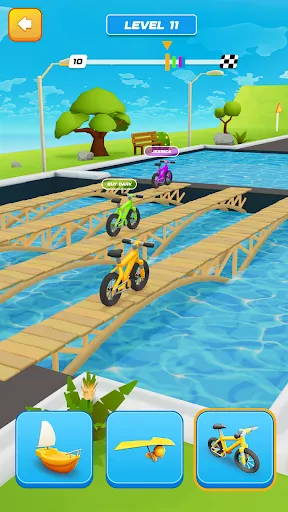 Shape Transform Race | Игры | XWorld