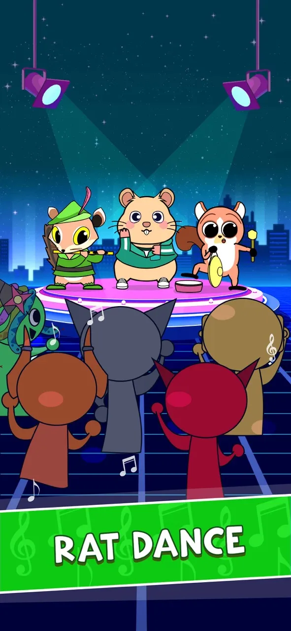 Cute Monster Band | Игры | XWorld