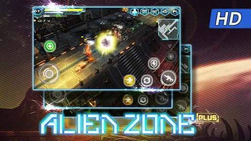 Alien Zone Plus HD | Permainan | XWorld