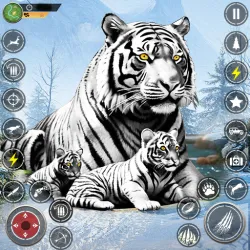 XWorld | Snow Tiger Family Simulator 3D