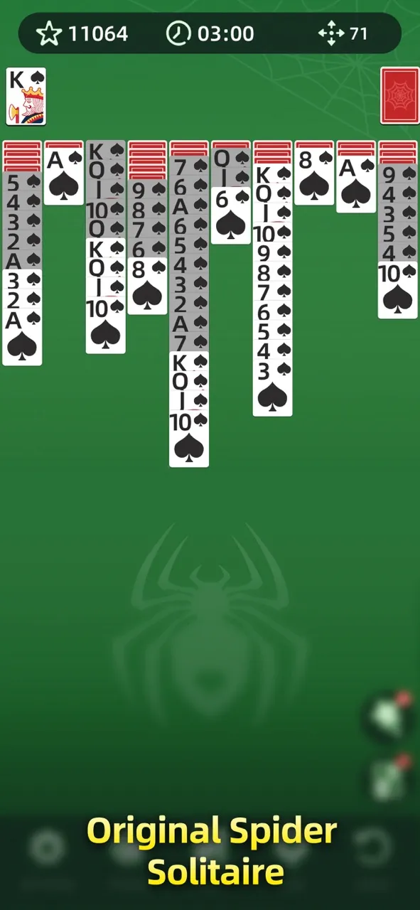 Spider Solitaire - Card 2025 | 游戏 | XWorld
