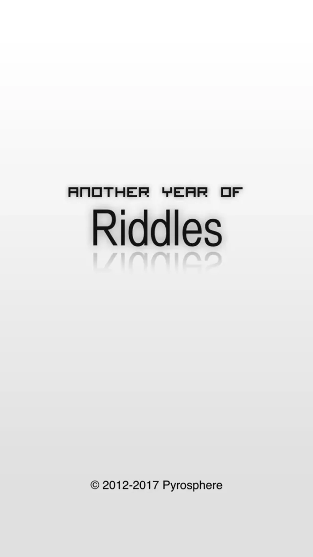 Another Year of Riddles | Games | XWorld