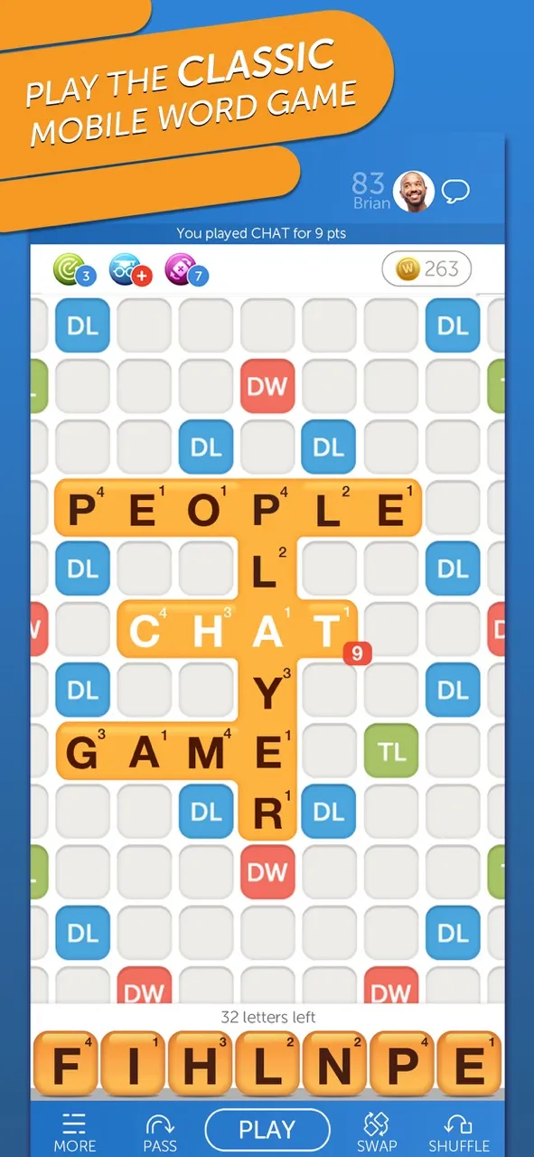 Classic Words With Friends | เกม | XWorld