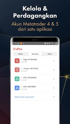 FxPro: Perdagangkan Akun MT4/5 | Permainan | XWorld