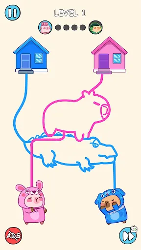 Capybara Rush: Draw To Home | Games | XWorld