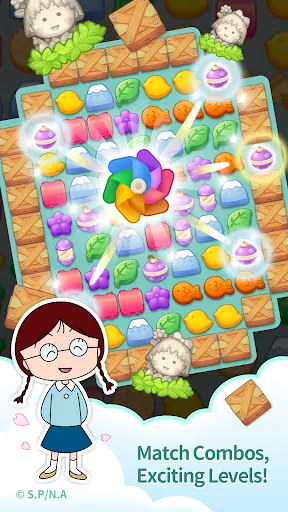 CHIBI MARUKO CHAN-Match Puzzle | Permainan | XWorld