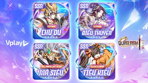 Quần Anh Phong Hoa Lục - Vplay | Games | XWorld