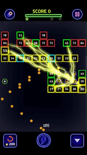 Brick Breaker Glow | Permainan | XWorld