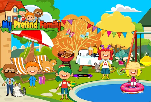 My Pretend Home & Family Town | juego | XWorld