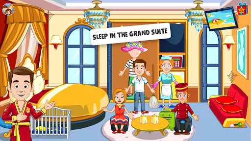 My Town Hotel Games for kids | Permainan | XWorld