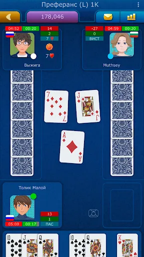 Преферанс LiveGames онлайн | Игры | XWorld