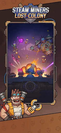 Steam Miners: Lost colony | Permainan | XWorld