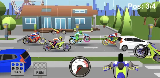 Indonesia Drag Moto Racing 3D | เกม | XWorld