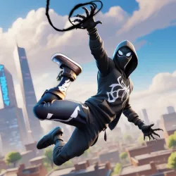 XWorld | Black Spider Game : Super Hero