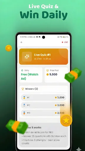 Redeem code app - Quiz & Earn | เกม | XWorld