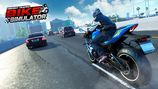 Highway Traffic Bike Simulator | Permainan | XWorld