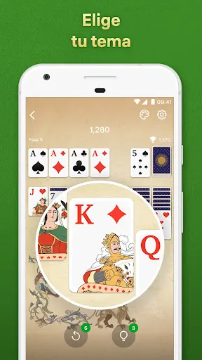 Solitario - Juego de cartas | juego | XWorld