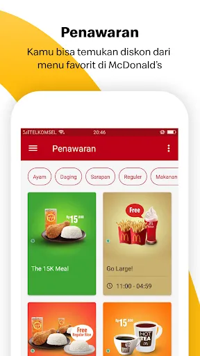 Aplikasi McDonald's | Permainan | XWorld