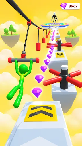Bouncy Stickman Run | Игры | XWorld