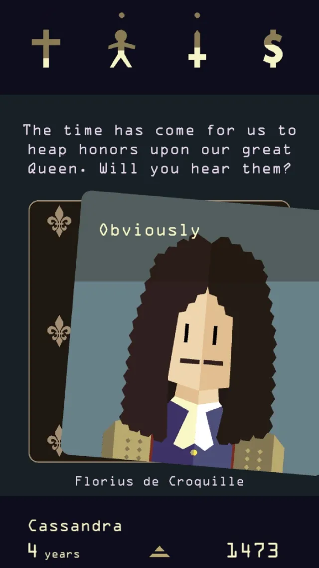 Reigns: Her Majesty | Games | XWorld