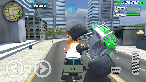 Rope Frog Ninja Hero Car Vegas | Permainan | XWorld