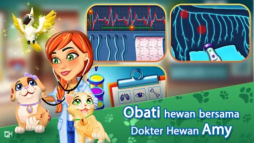 Dr. Cares - Amy's Pet Clinic | Permainan | XWorld Dr. Cares - Amy's Pet Clinic | Permainan | XWorld