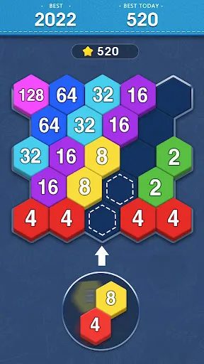 Merge Block - 2048 Hexa puzzle | เกม | XWorld