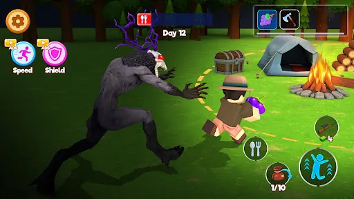 Night in Survive Dark Forest | 游戏 | XWorld Night in Survive Dark Forest | 游戏 | XWorld