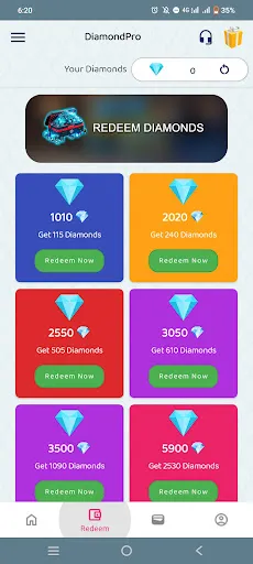 DiamondPro – Win FFDiamonds | Permainan | XWorld