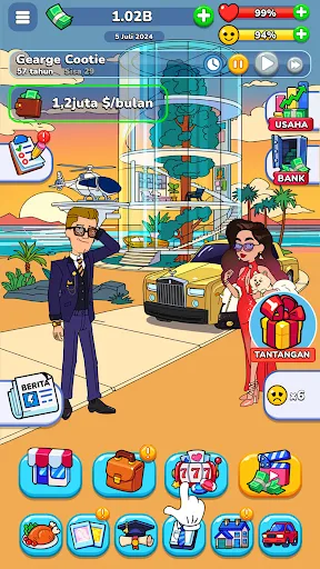 Mr.Billion: Idle Rich Tycoon | Permainan | XWorld