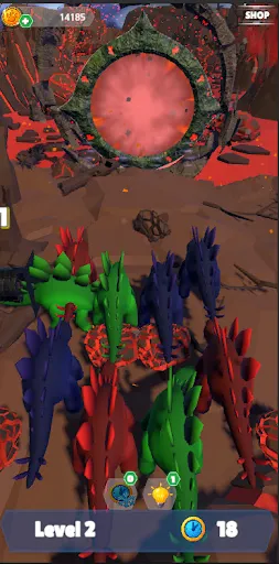 Dino Portal Rescue | 游戏 | XWorld