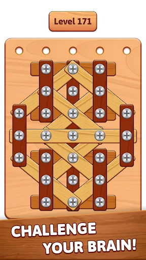 Screw Nut Bolt: Wood Block | juego | XWorld