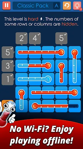 Grids of Thermometers | Games | XWorld Grids of Thermometers | Games | XWorld