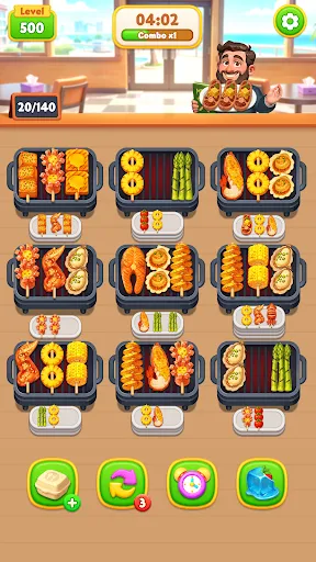 Food Sorting: Memasak & Match | Permainan | XWorld