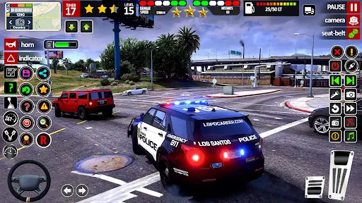 US Cop Car Chase Simulator | juego | XWorld