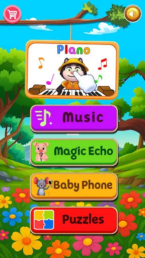 Baby Phone & Piano Puzzle | 游戏 | XWorld