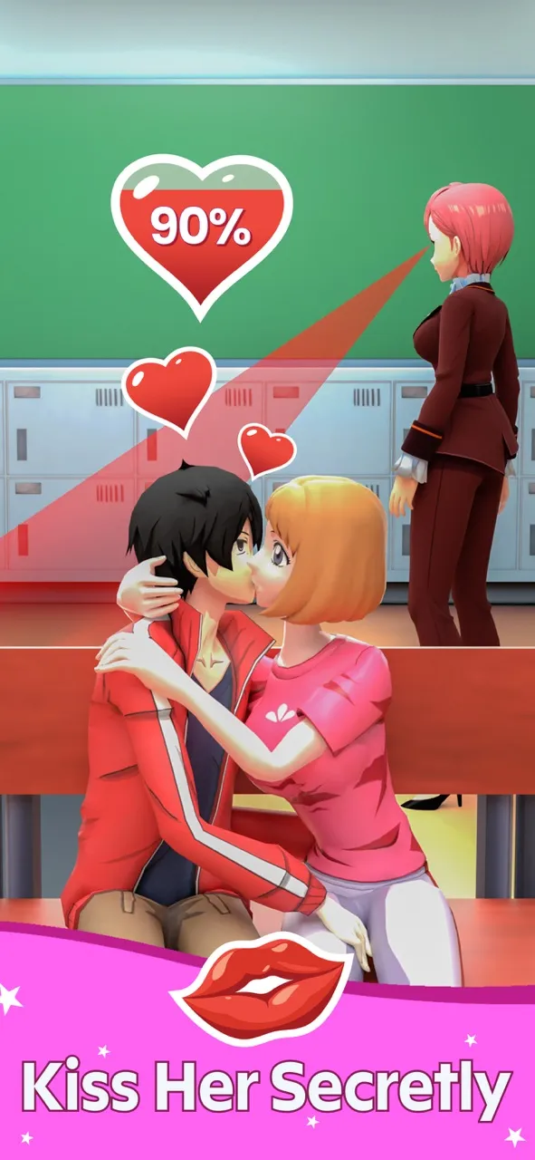 Kiss in Public Romance Story | 游戏 | XWorld