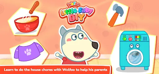 Wolfoo Learns: Little Baby DIY | Games | XWorld