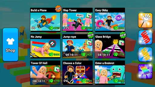 Mini Games: Obby Challenge | 游戏 | XWorld