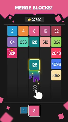 X2 Merge: 2048 Num Blocks Game | Jogos | XWorld