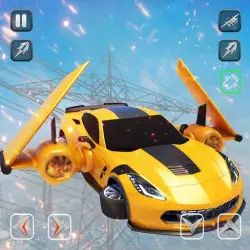 XWorld | Flying Car Shooting - เกมรถ