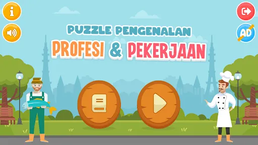 Puzzle Profesi dan Pekerjaan | Permainan | XWorld