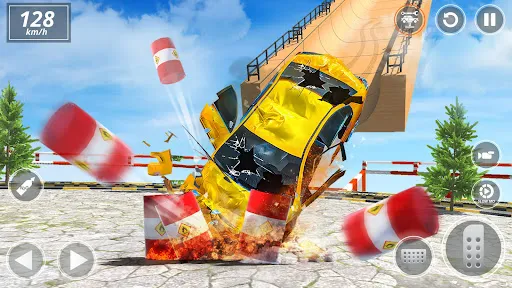 Crashing Car Simulator Game | Permainan | XWorld