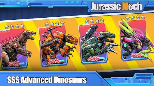 Jurassic Mech: Dinosaur War | 游戏 | XWorld