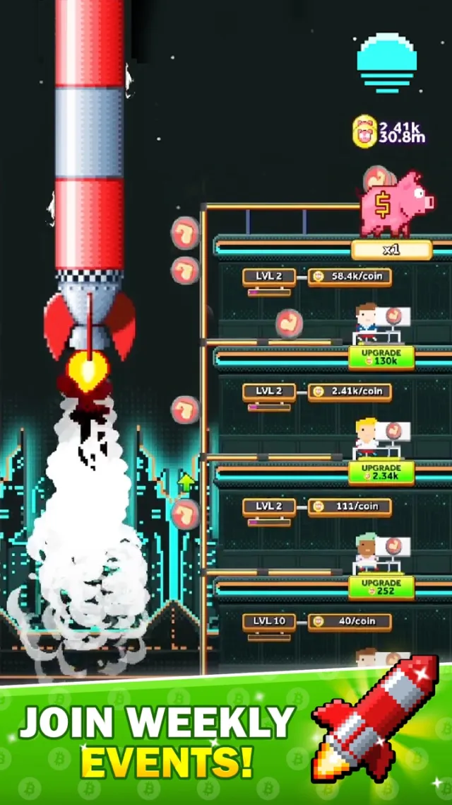 Bitcoin Miner: Idle Tycoon | Games | XWorld