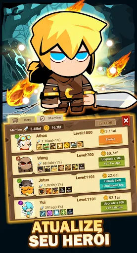 Tap Dungeon Hero-Idle RPG Game | Jogos | XWorld